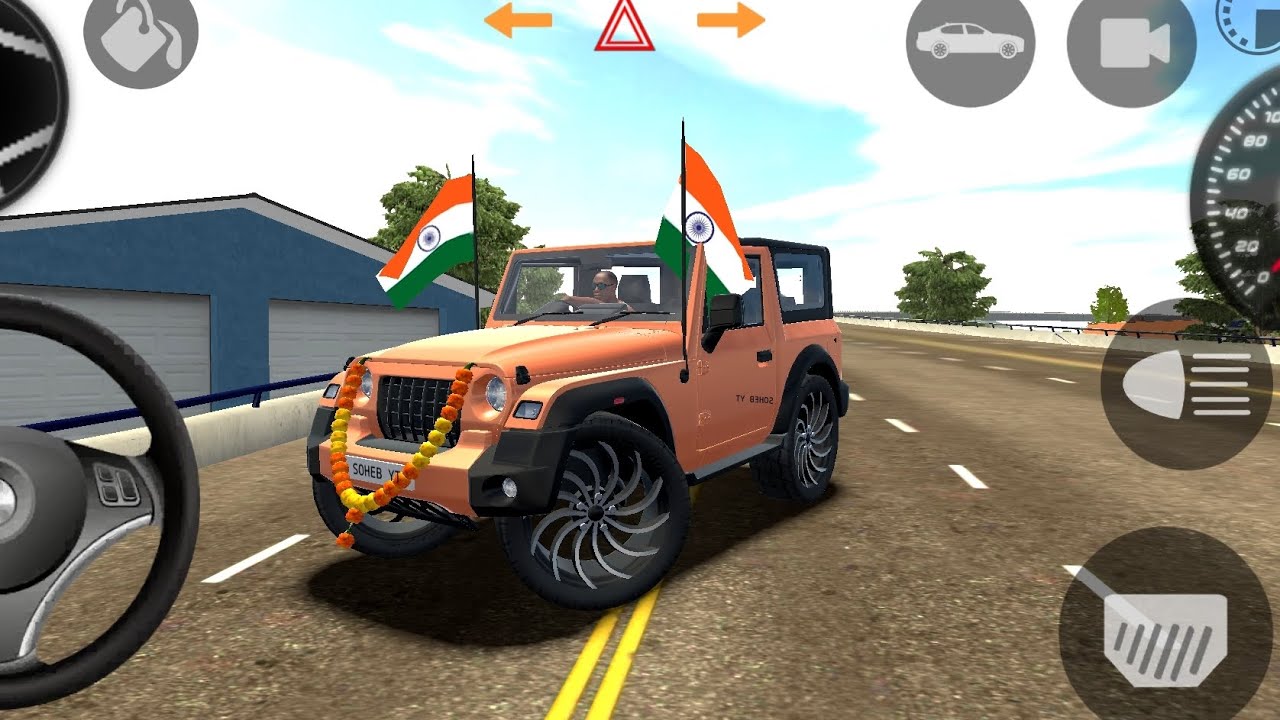 Indian Modified Mahindra Thar Car Game 🇮🇳 | Realistic Gadi Wala Game Android Gameplay
