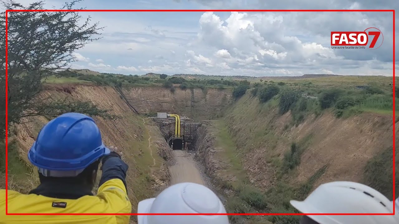 SAMAO 2025 : Des participants visitent la mine de Sanbrado dans le Ganzourgou
