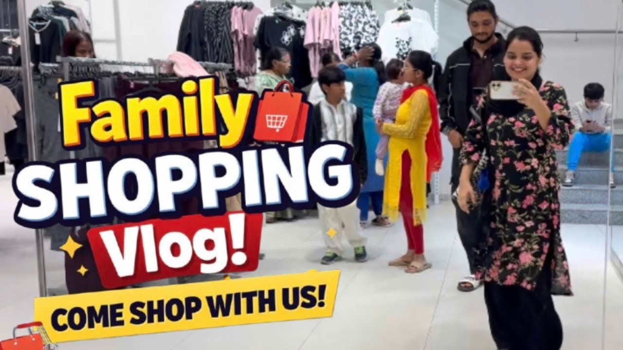 Family Shopping 🛍️ | Sunday Vlog { @Samairajaidhakiduniya 