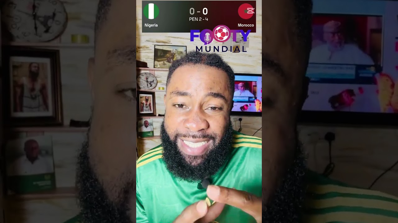 Nigeria Blame Referee Daniel Laryea for Morocco Loss, Fair or No Case? #nigeria #ghana #morocco #caf