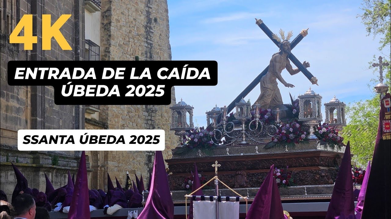 [4K] Entrada de la Caída Úbeda 2025 - Semana Santa Úbeda 2025 - VIERNES SANTO