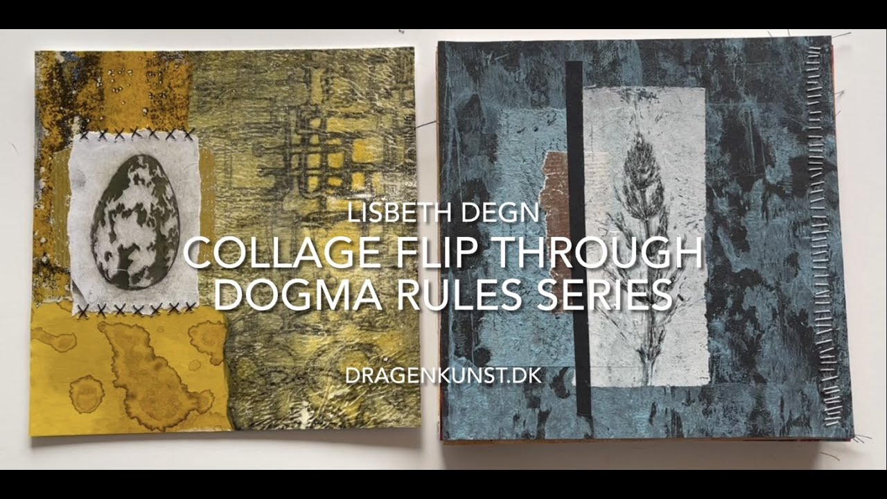 Collage flip through -  Dogma rules series.