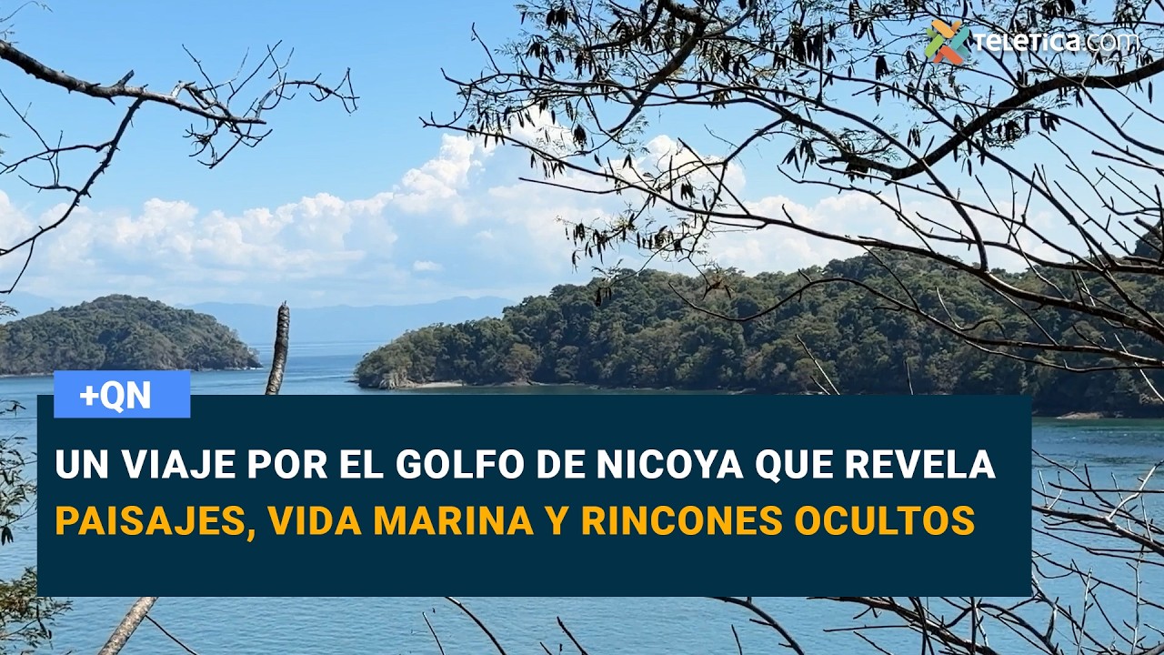 Un viaje por el Golfo de Nicoya que revela paisajes, vida marina y rincones ocultos
