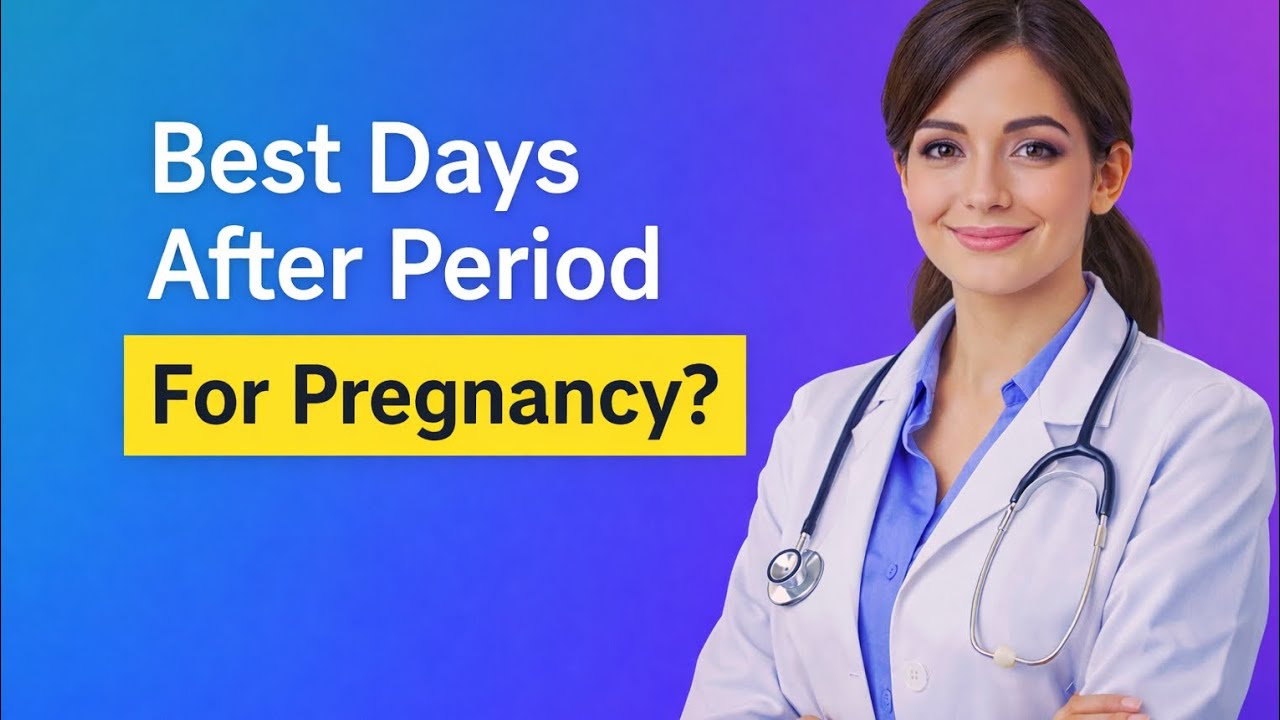 Best Days After period For Pregnancy? (Dr. Rahima)