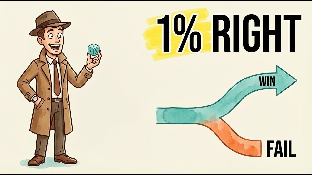 The Paradox of Wealth: Why You Only Need to Be Right 1% of the Time