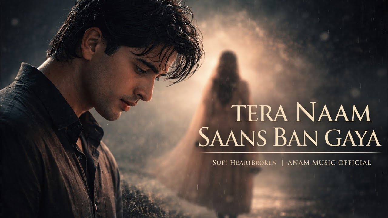 Tera Naam Saans Ban Gaya 💔 | Sufi Heartbroken Love Song | Emotional Hindi Song | Anam Music Official