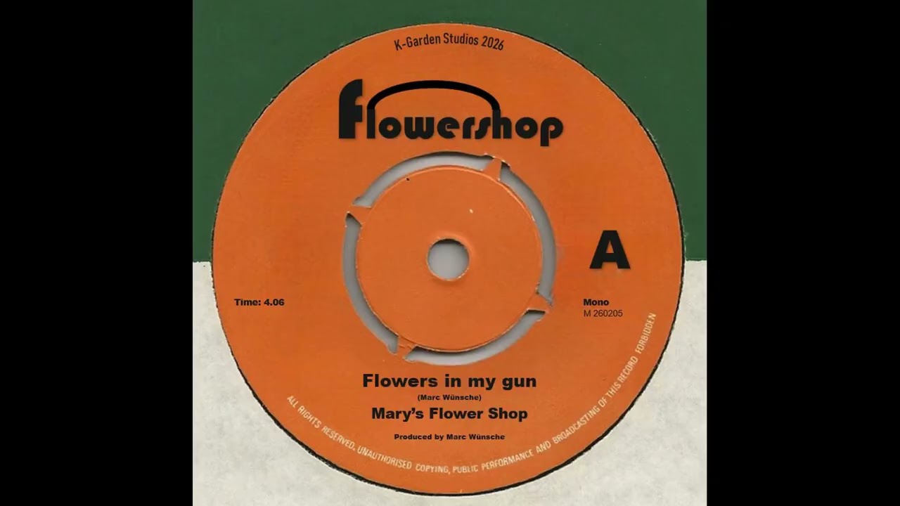 Flowers in my gun (like 1967) - Mary's Flower Shop (pop psych garage) anti war song