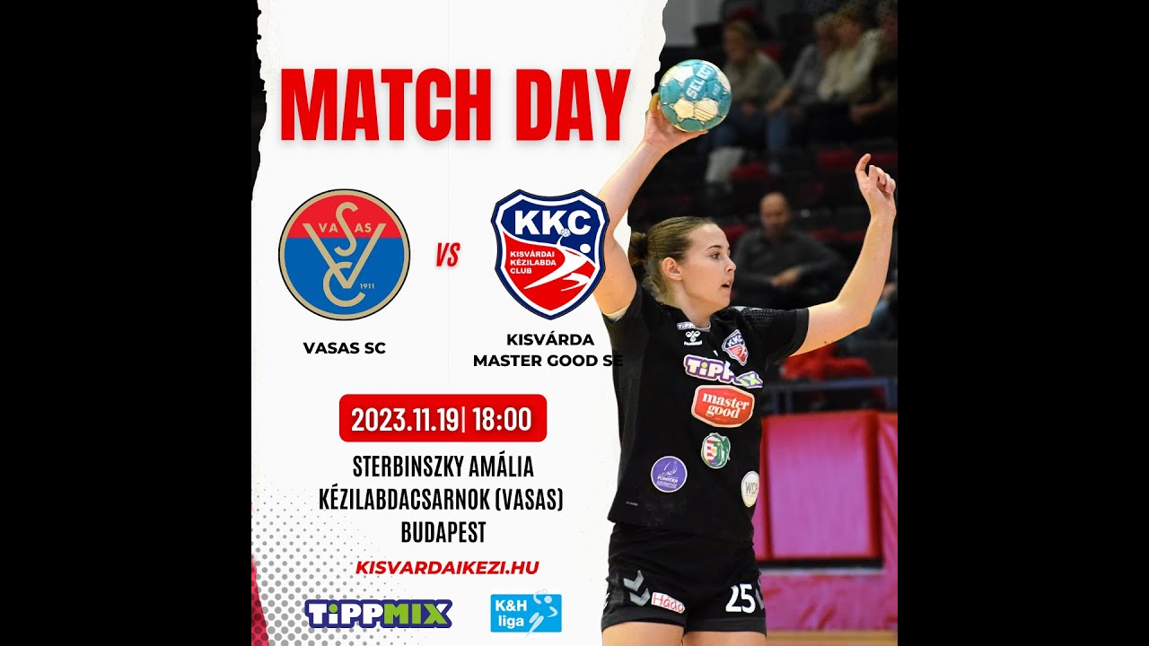 Vasas SC - Kisvárda Master Good SE |K&H LIGA IX.forduló|