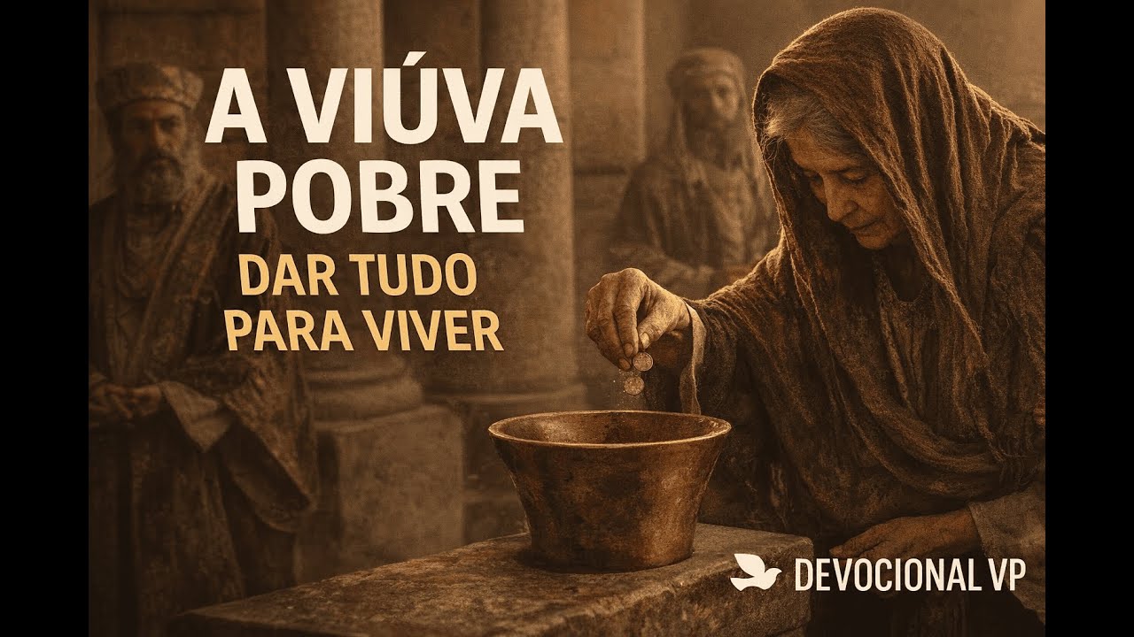 🪙 A VIÚVA POBRE — DAR TUDO PARA VIVER | Devocional VP