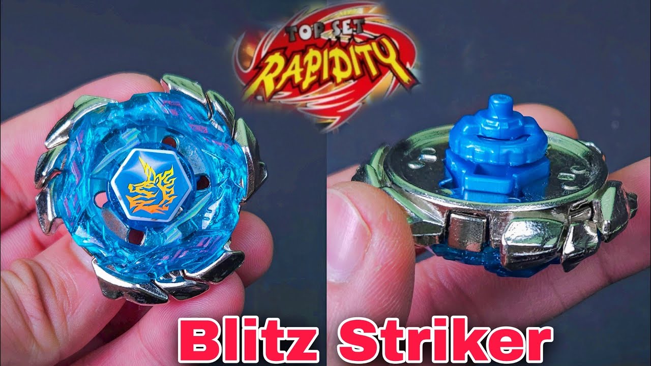 Rapidity Blitz Striker Beyblade Unboxing And Review | Too Many modes
