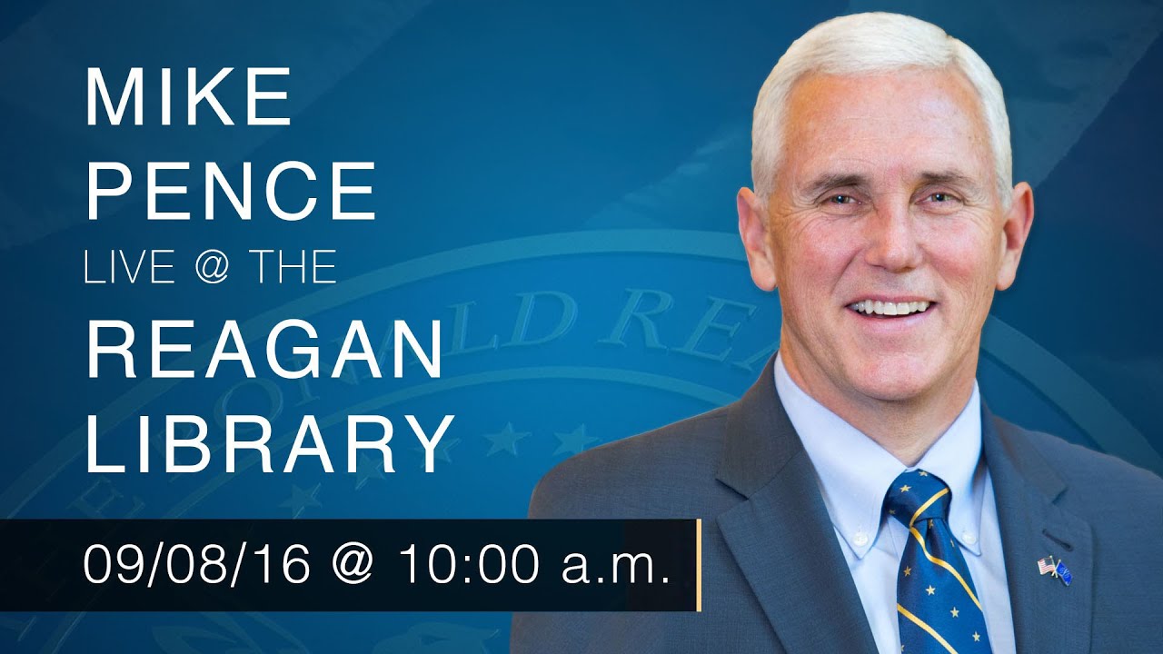 A Reagan Forum with Governor Mike Pence