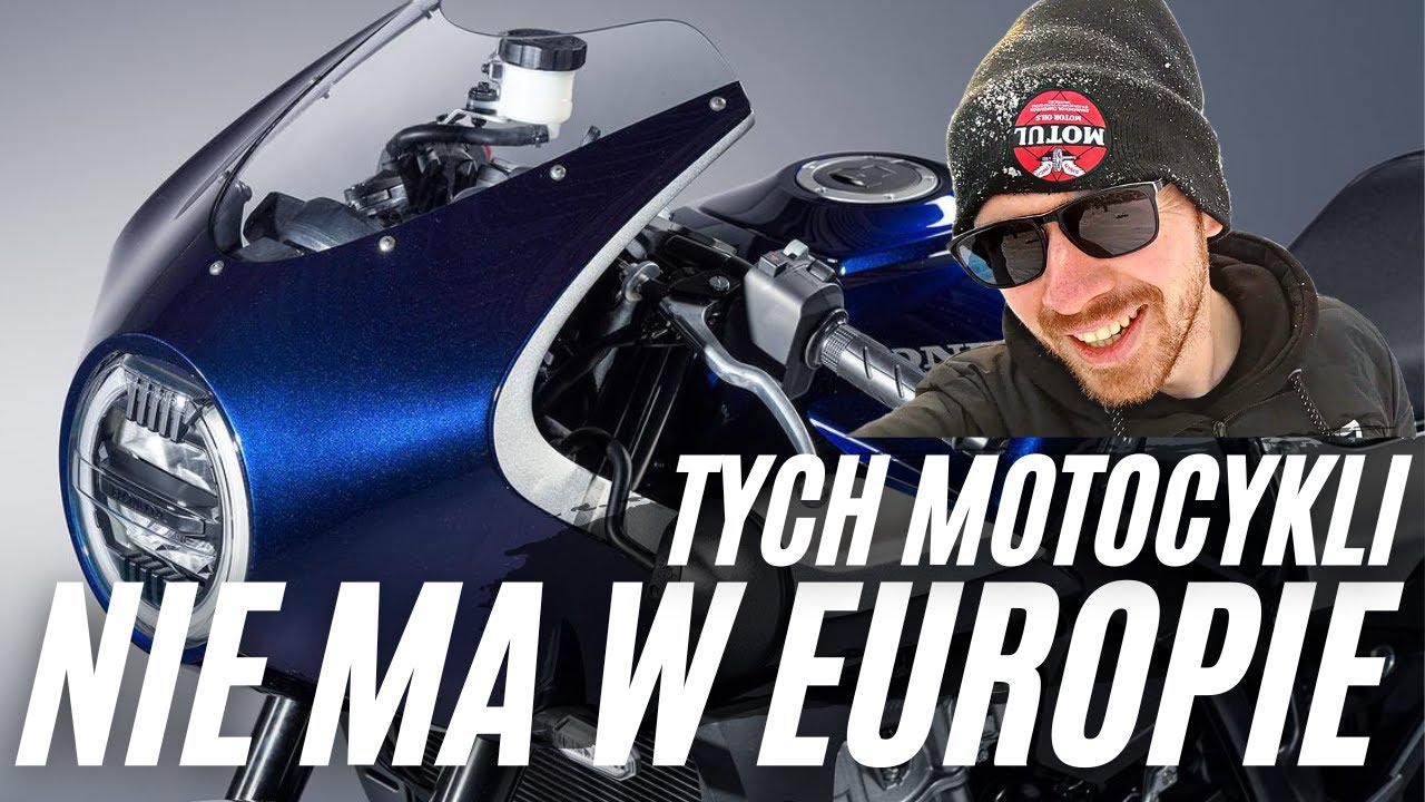 Można się załamać: 14 motocykli, których nie kupisz w EU