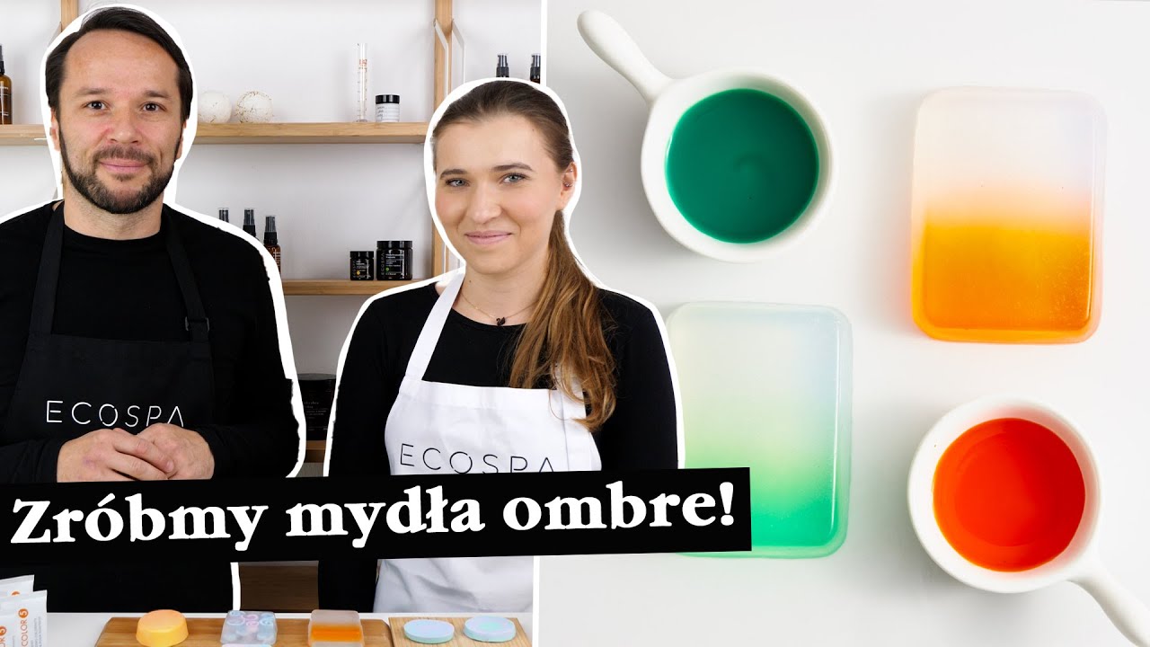 DIY Mydło glicerynowe OMBRE! | ECOSPA