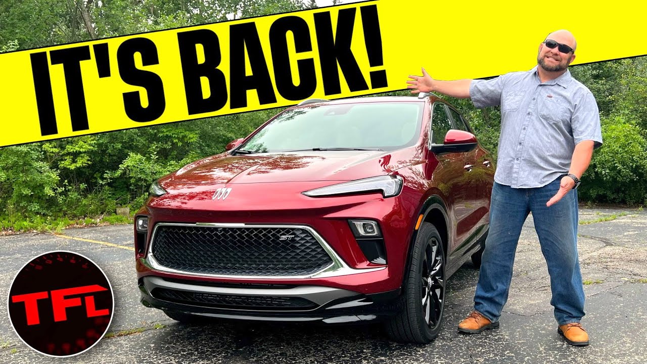The 2024 Buick Encore GX Is BACK for 2024, And It's More Than Just a New Face!