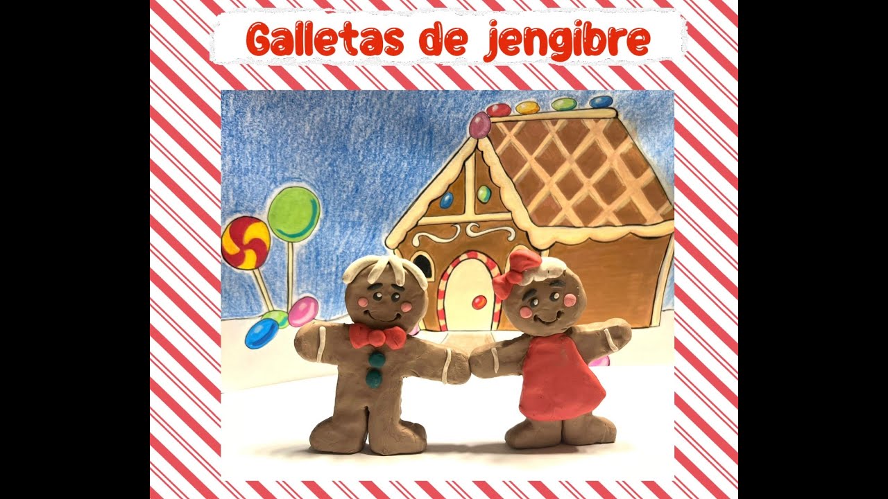 Galleta de jengibre en plastilina ¡Fácil y divertido!