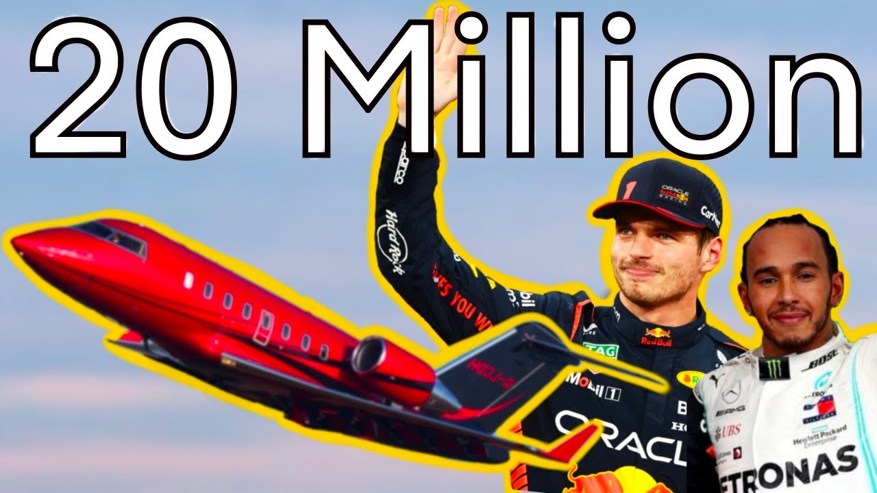 Inside The Private Jets of Formula 1 Drivers