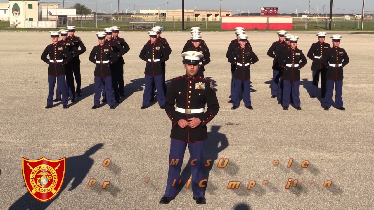 2018 AMCSUS Drill Competition - Marine Military Academy
