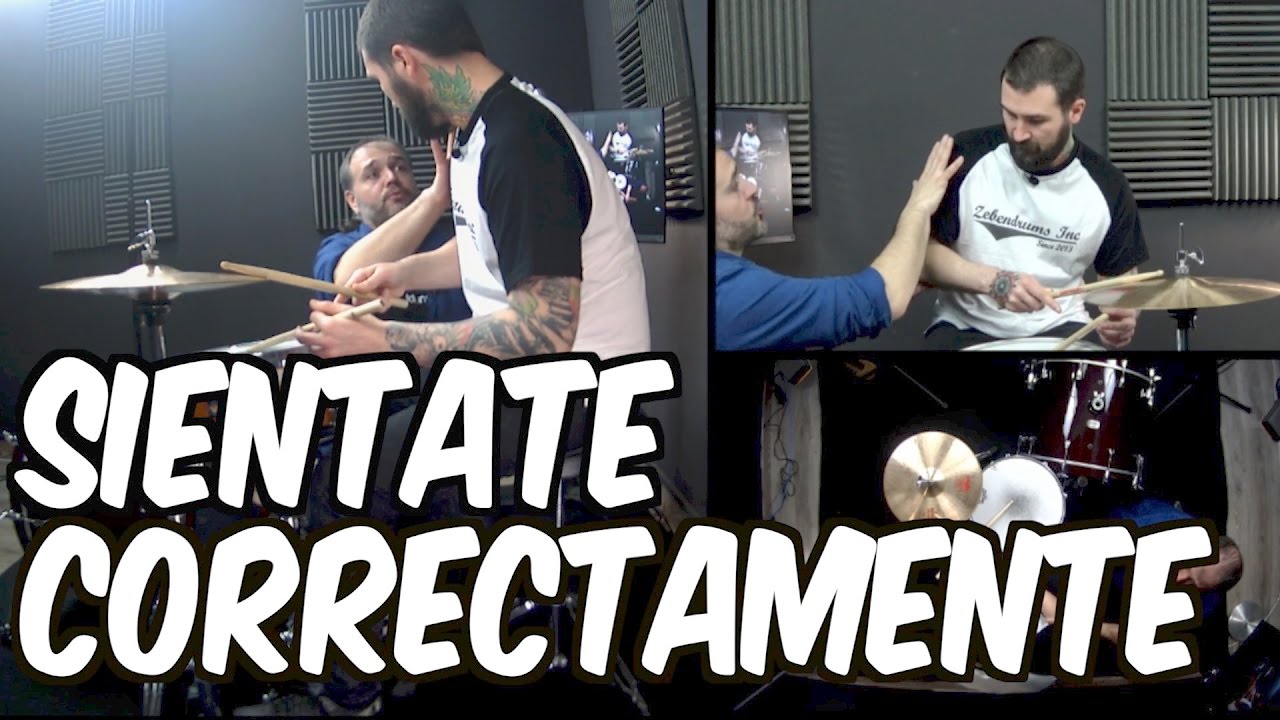 SIENTATE CORRECTAMENTE - MÉTODO BODY and DRUMS