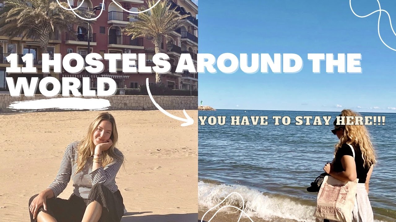 11 BEST hostels around the world!