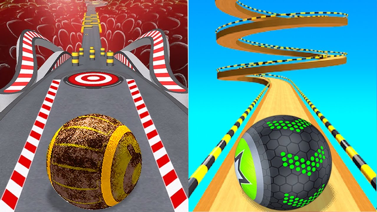 🌈 Going Balls VS Rollance Adventure,GyroSphere Trials,Rolling Balance Ball,Rolling Ball Sky Escape
