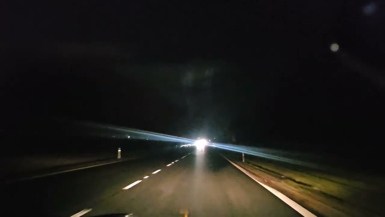 🚗 Kolín → Velvary | Calm Night Drive | 4K | No Commentary
