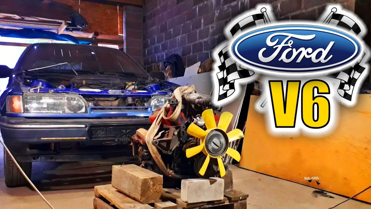 Ford Scorpio V6 Разбор двигателя