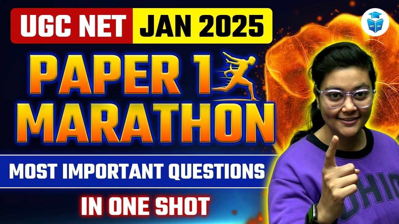 UGC NET Marathon 2025 | UGC NET Paper 1 Most Important Questions (PYQs+MCQs) || Aditi Mam