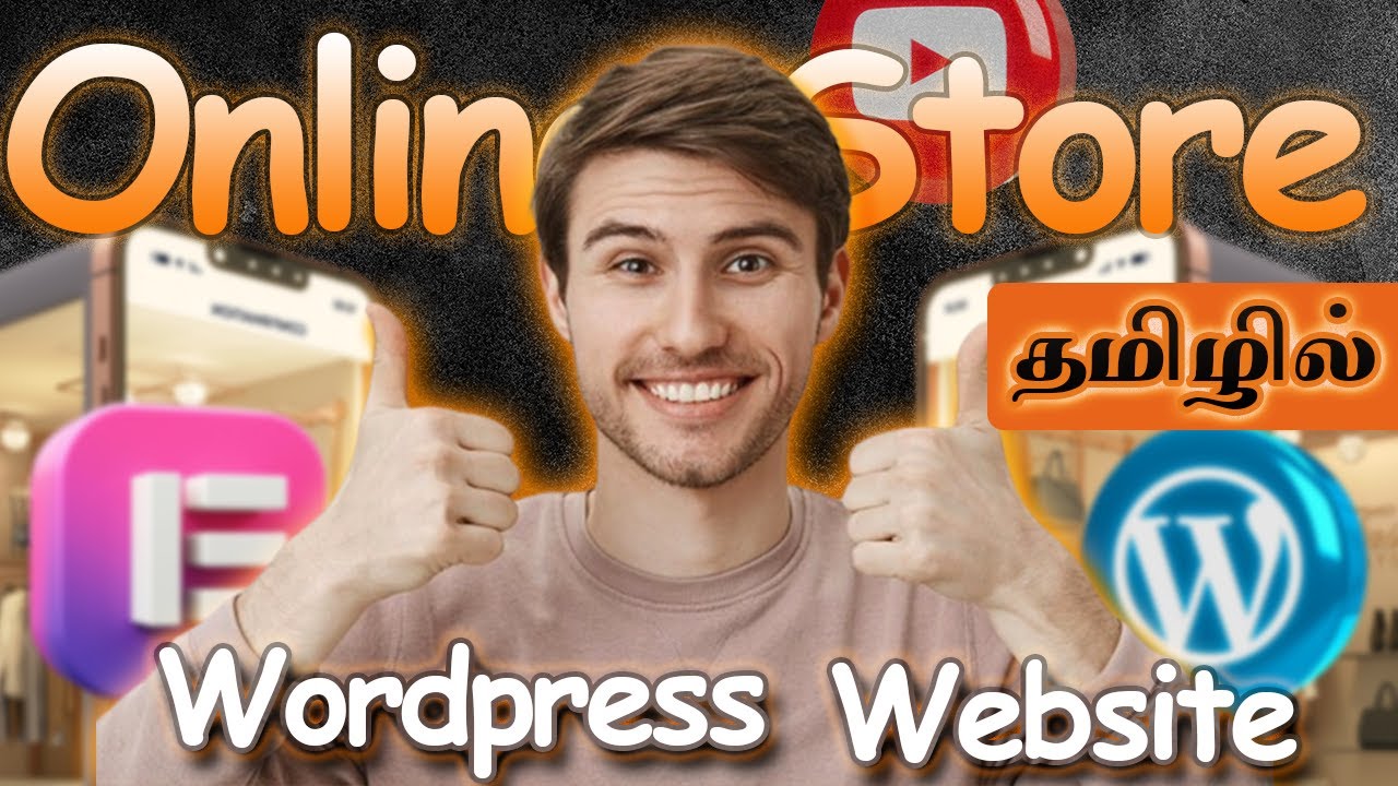 How to create eCommerce website in WordPress in Tamil - step by step guide tamil
