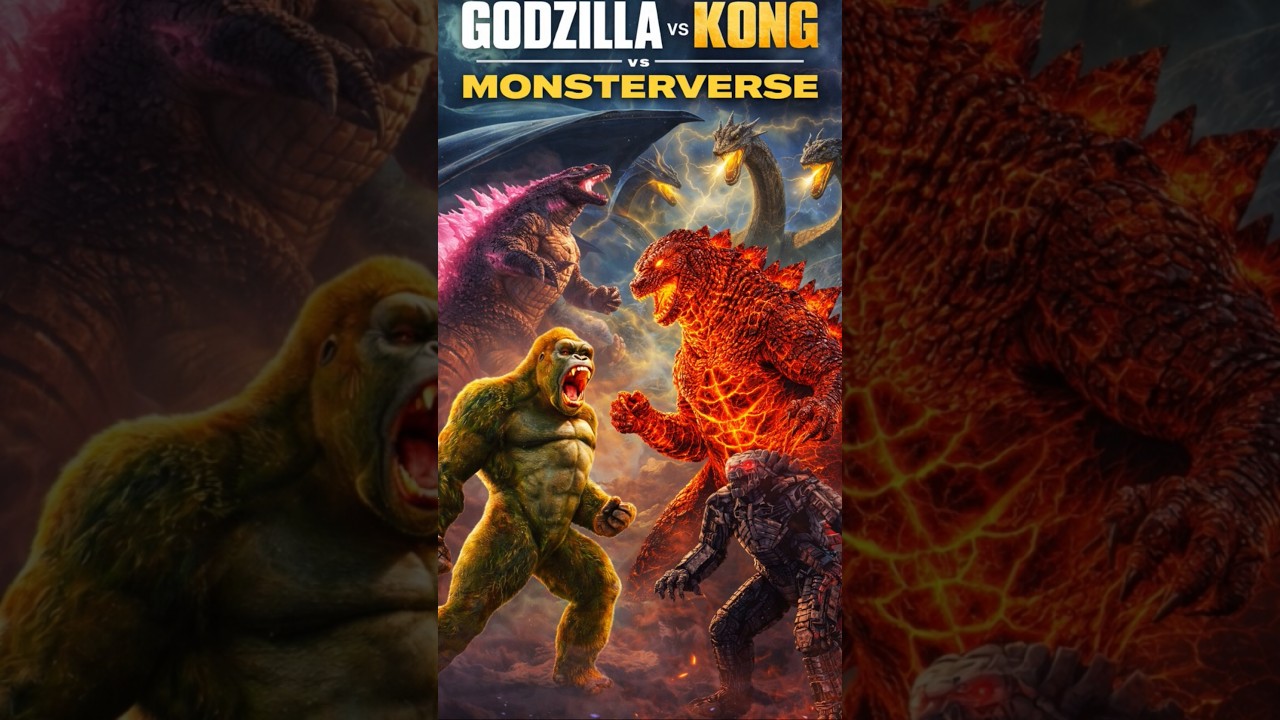 King Kong Vs Monsterverse video 