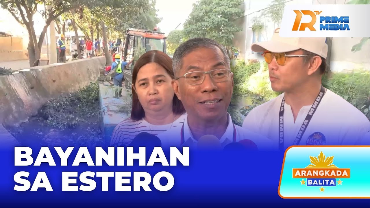 Paglilinis Sa Estero Sa Valenzuela Pinangunahan Ng MMDA At Lokal Na Pamahalaan | Arangkada Balita