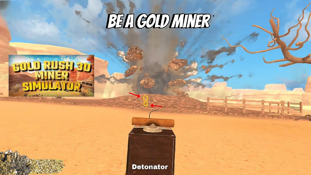 Gold Rush Miner Simulator 3D Android Gameplay (POCO F5 60fps)