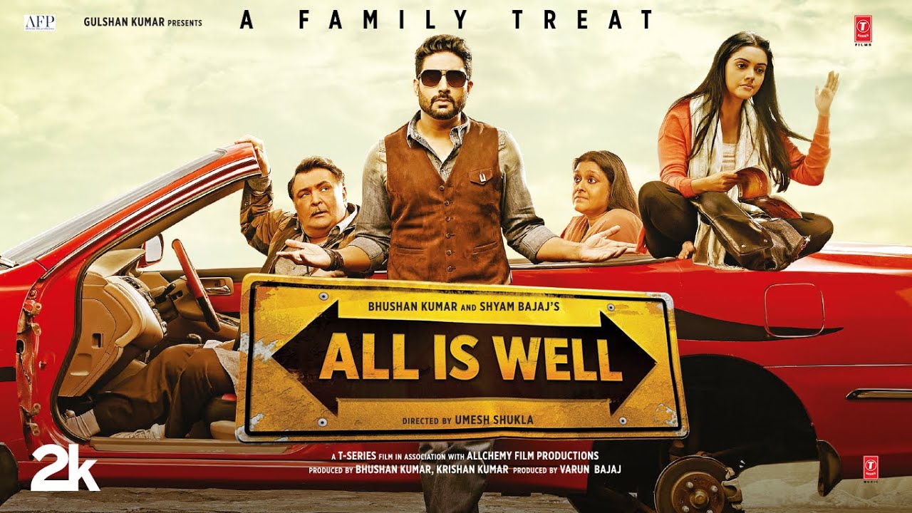 ALL IS WELL (Full Movie): Abhishek A Bachchan | Asin | Rishi Kapoor | Supriya | Umesh S | Bhushan K