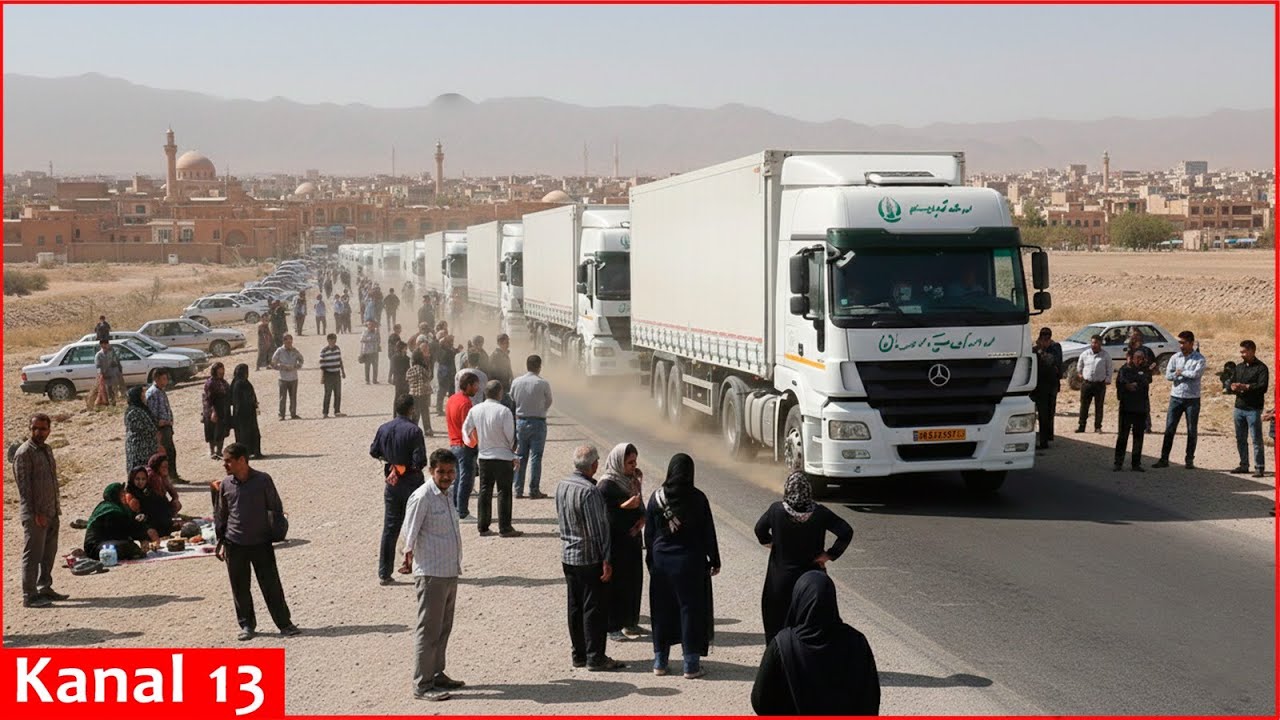 C*rpses of killed Iranian protesters are transported in a truck - Graphic footage