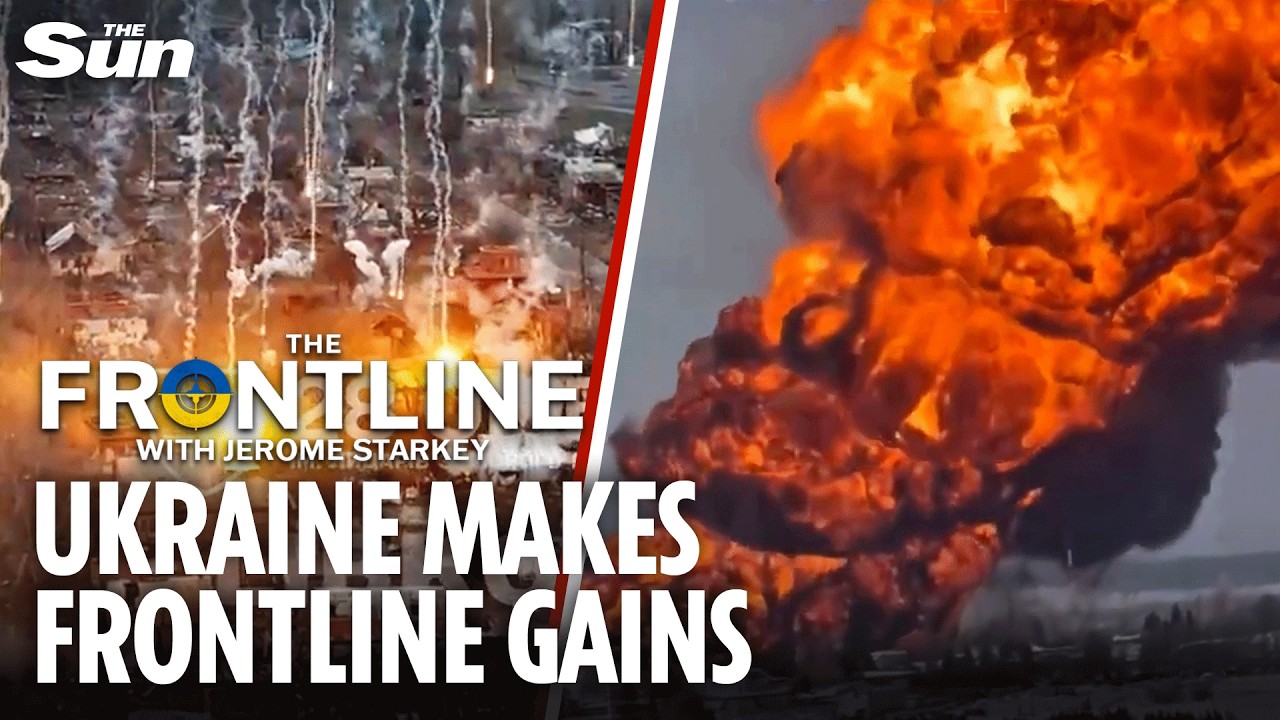 Ukraine's frontline gains & Flamingos hammering Russian oil as Putin's commanders face fortress wall