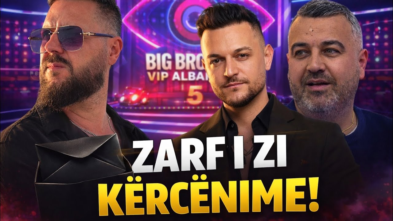 ZARF I ZI: Dot Mbys plasen lufta Miri dhe Rogerti kercenojne Shendritin Big Brother VIP Albania 5