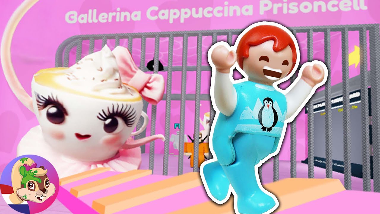 BALLERINA CAPPUCCINA in de gevangenis? 🩰☕ Emma moet ontsnappen! 😱 | Playmobil Family Bird