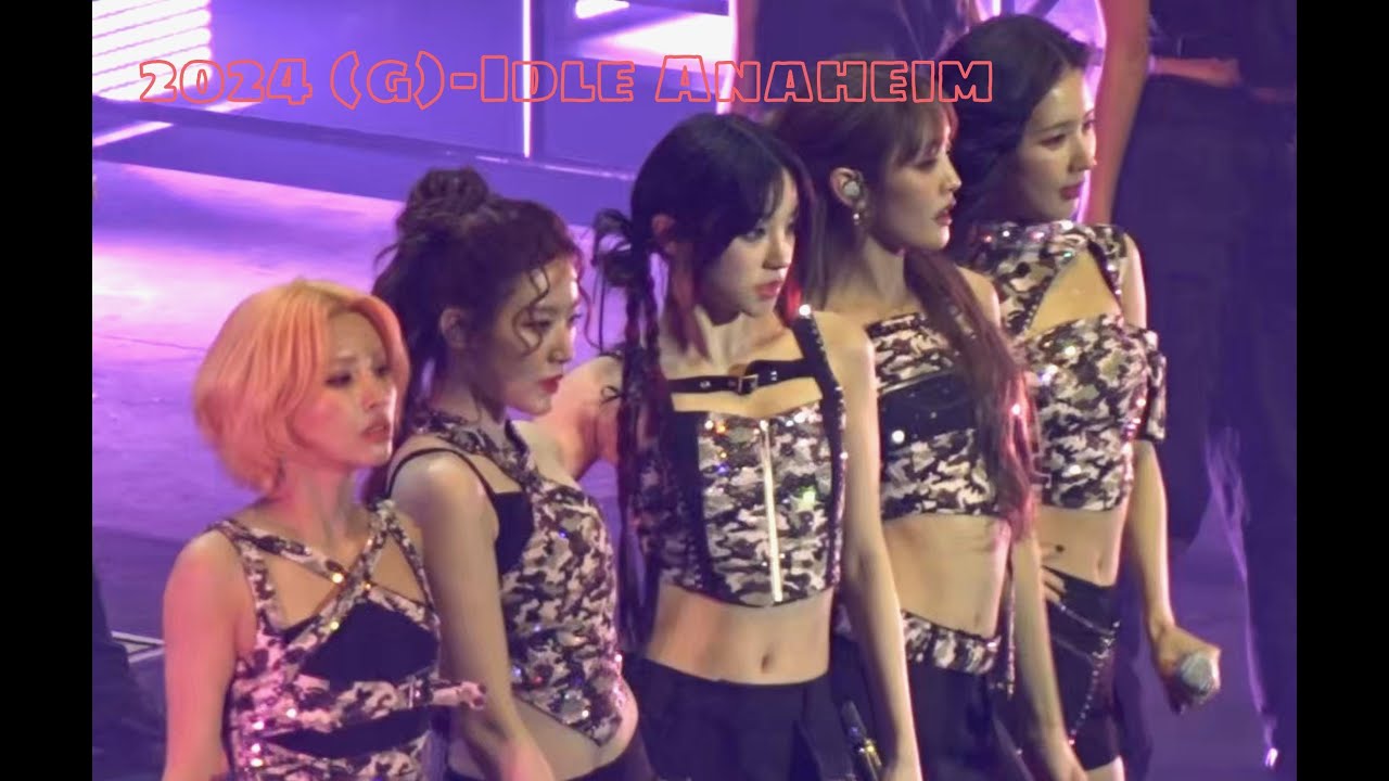 2024 (G)I-DLE Gidle World Tour US Anaheim Full Length Concert FHD 60fps #gidle