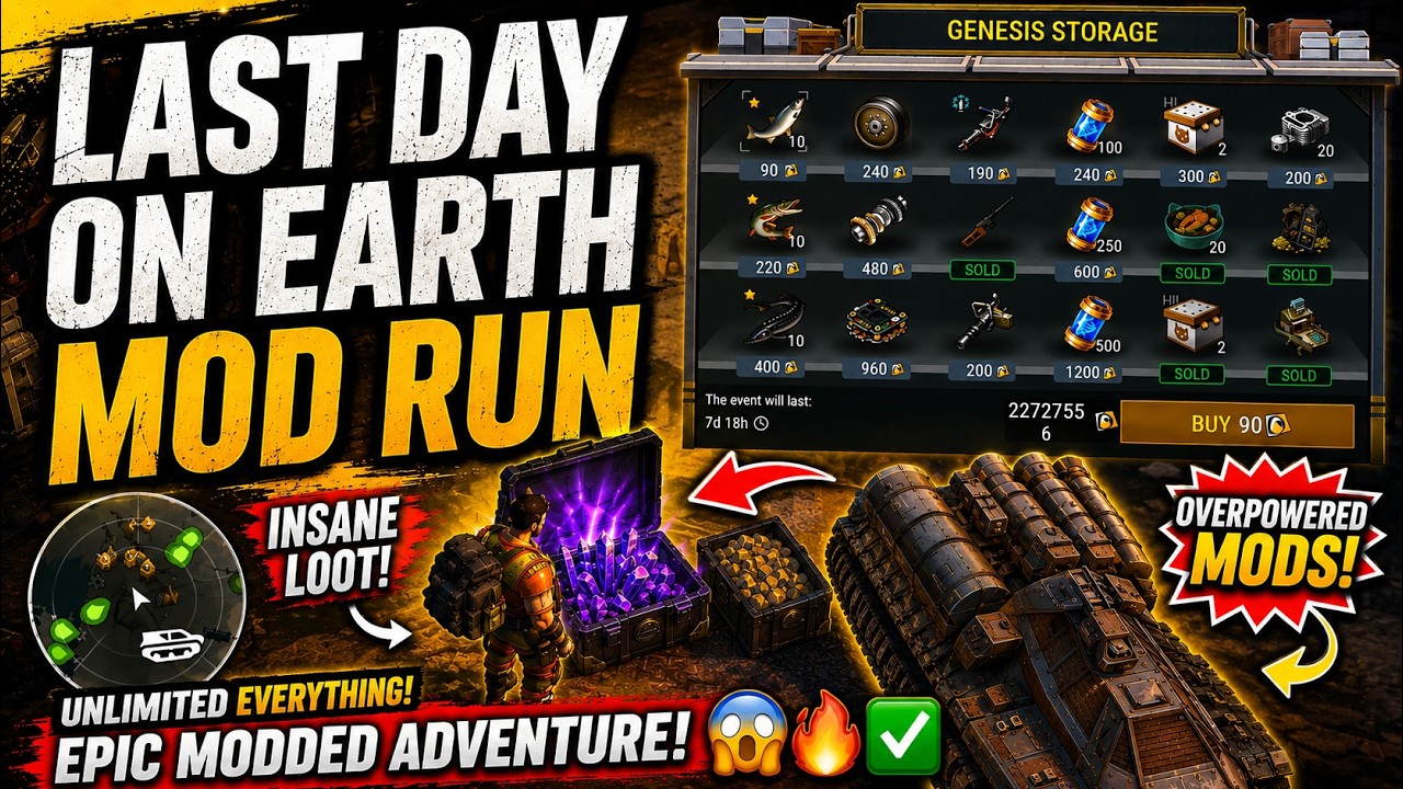 LAST DAY ON EARTHMOD RUN EPIC MOD | LDOE v 1.49.1 ALL MOD | LINK ⤋