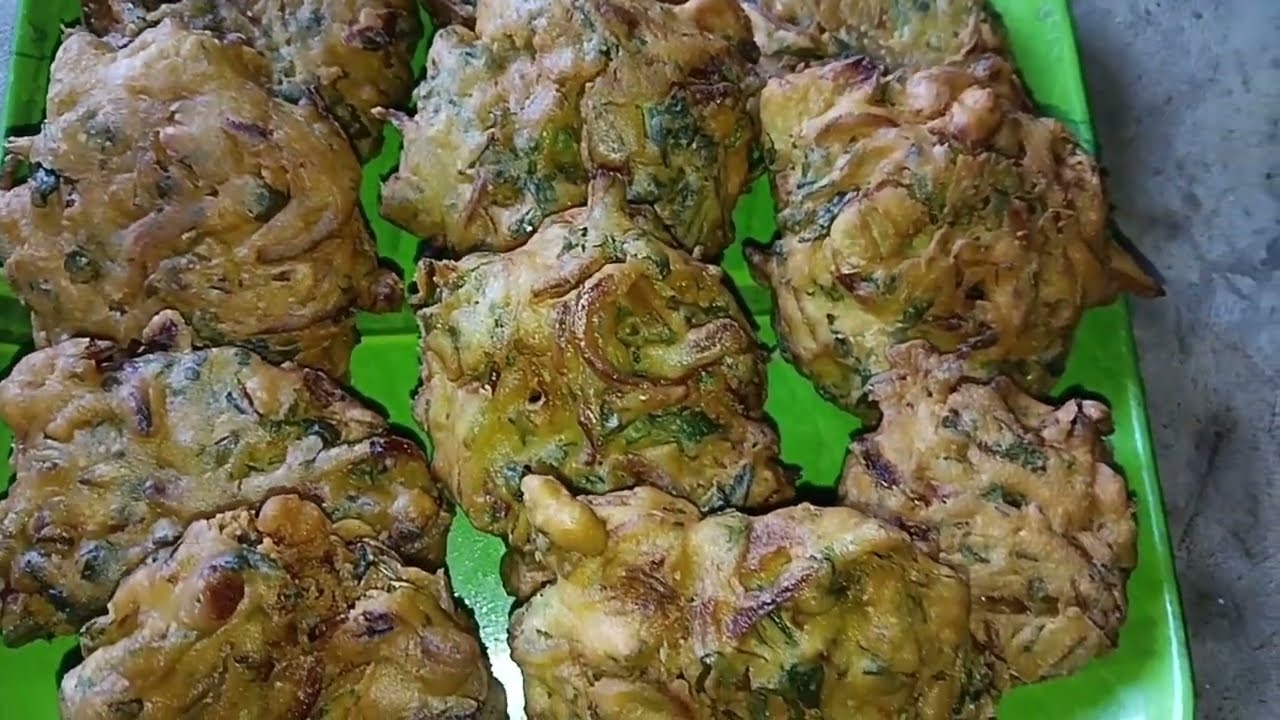 ধনে পাতার বড়া রেসিপি// Dhone patar bora recipe//