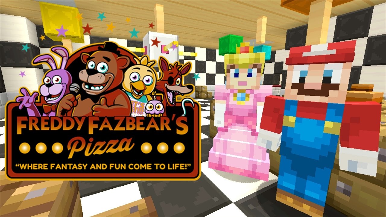 Minecraft Wii U - Super Mario Series - Freddy FazBear's Pizzeria [160]