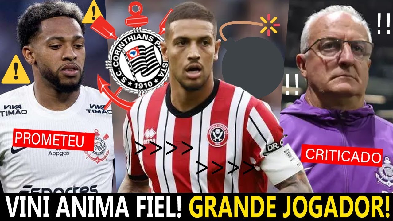 VINI SOUZA VAI JOGAR NO CORINTHIANS? AFASTAMENTO DE JOGADOR! DORIVAL PERDEU A MORAL! CACA NEGOCIADO?