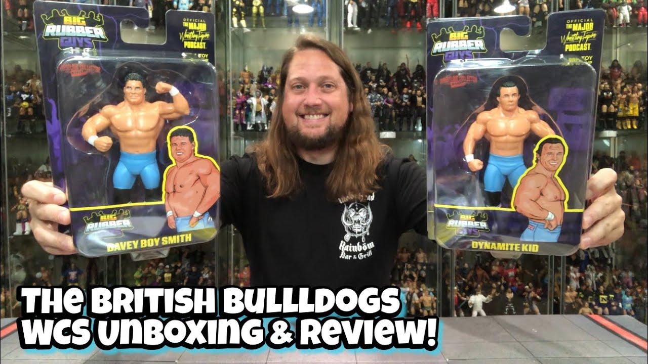 The British Bulldogs WCS Exclusive Big Rubber Guys Unboxing & Review!