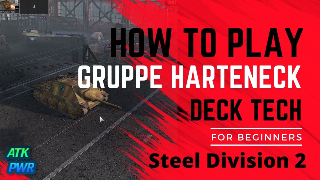 Как играть в Gruppe Harteneck Division Tech-Steel Division 2