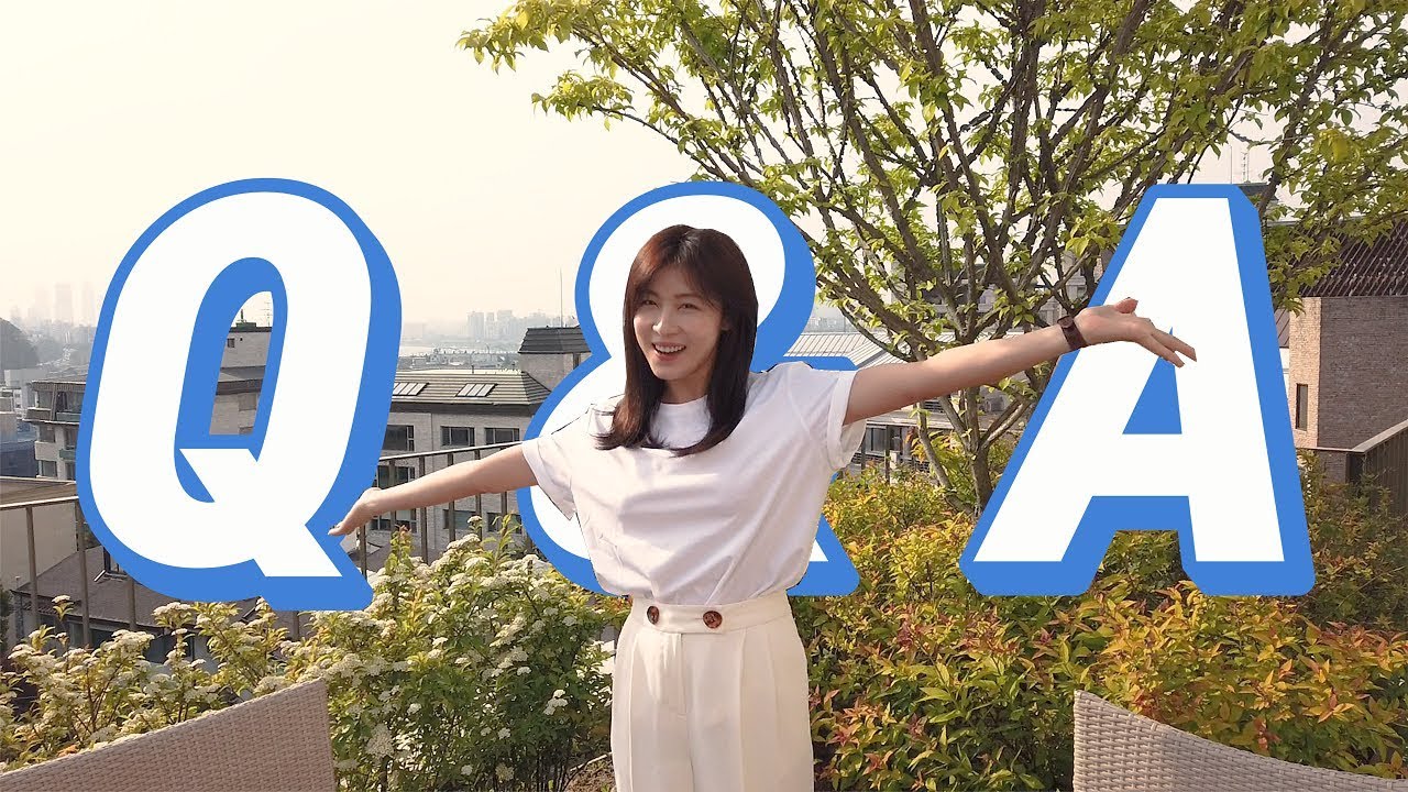 하지원의 첫 번째 Q&A