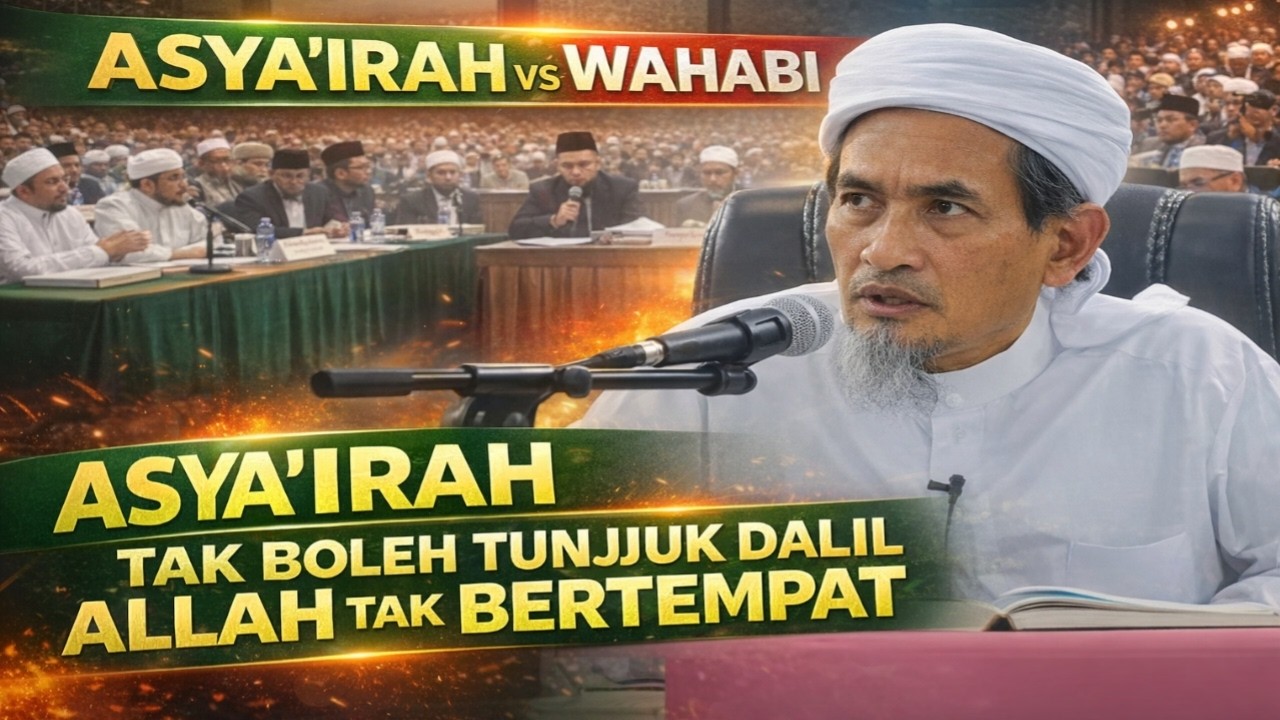ASYA'IRAH KALAU DEBAT TAK BOLEH TETAPKAN ALLAH DIATAS ARASY DAN PIKIRAN YANG MENYUSAHKAN KEPALA
