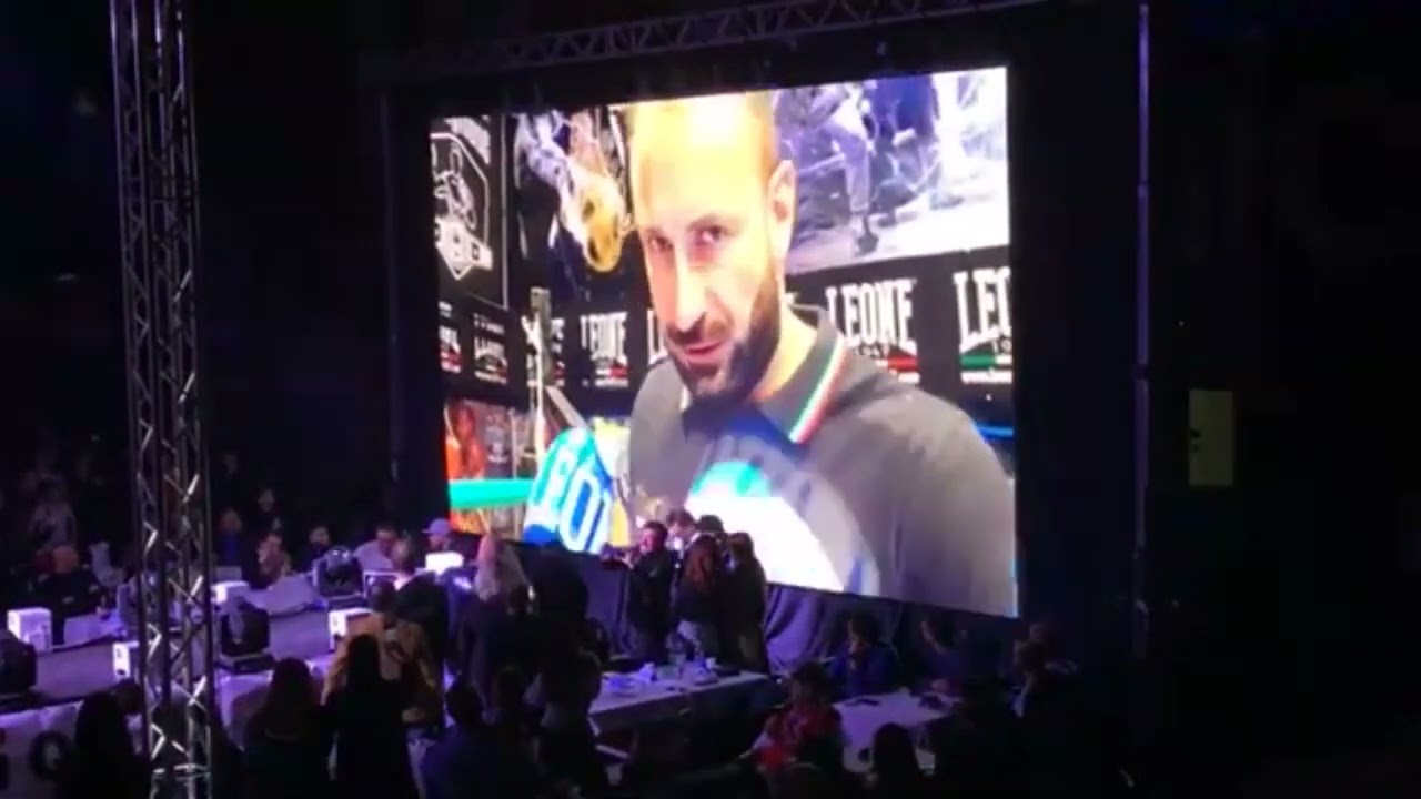 San Severo (FG) 17 febbraio 2024 La Notte dei Guerrieri 11° incontro M. Del Priore Vs G. Verga