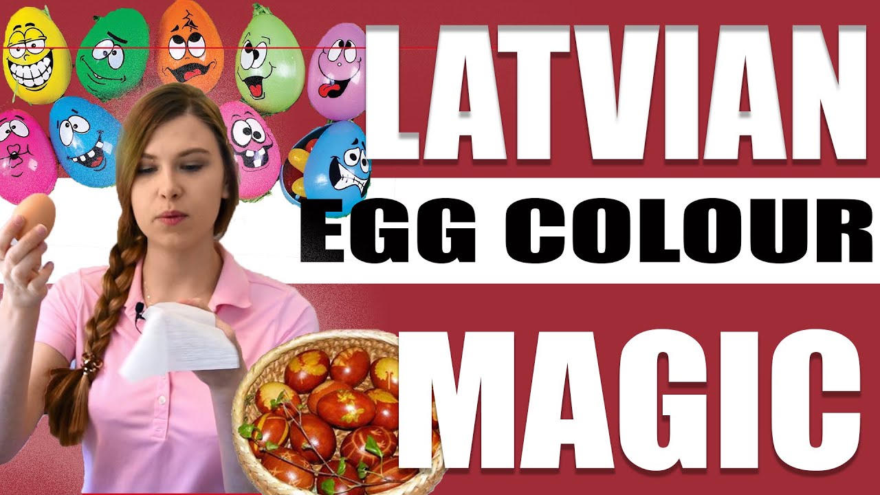 EASTER EGG COLOURING GUIDE | IRREGULAR LATVIAN
