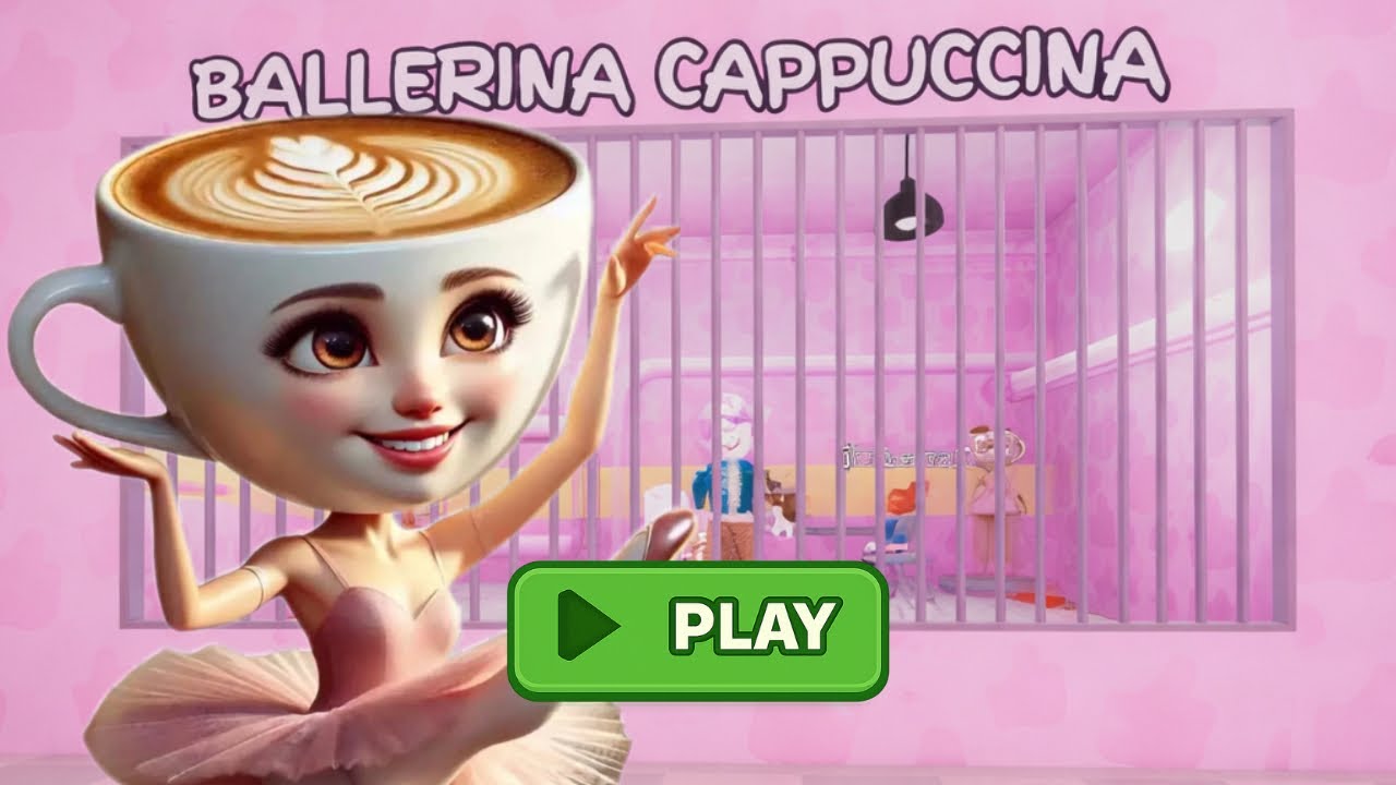 BALLERINA CAPPUCCINA PRISON RUN!Roblox Gameplay Walkthrough No Death 4K