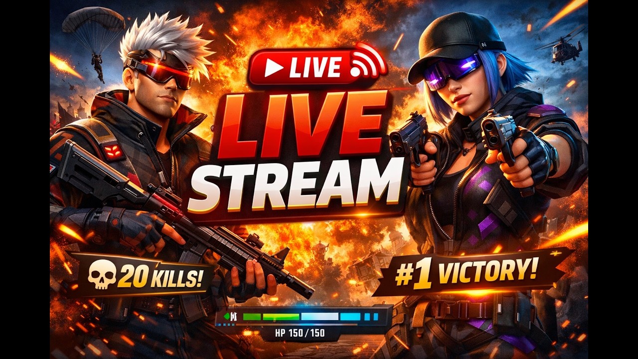 🔥 LIVE FREE FIRE BARBAR! PUSH RANK + MABAR SUBSCRIBER | AUTO BOOYAH? 🎮