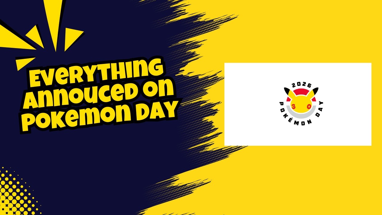 Все анонсы к 30-летию Pokemon